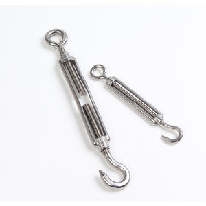 Gran oferta, tensor de acero inoxidable, hardware de <span class=keywords><strong>aparejo</strong></span>, tipo europeo, hebilla giratoria M5 con gancho de ojo - Product Image 4