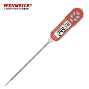 Ultra fast 300 mm probe for boiling sugar roasting meat oil temperature water temperature baking industrial food probe thermome