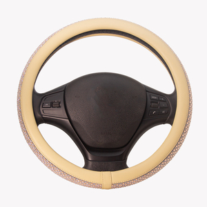 Housse de volant en cristal ultra-lisse, bords chanfreinés ergonomiques, éponge élastique et ajustement antichoc - Product Image 3