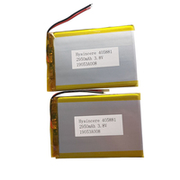 Batería de Litio de Estado Sólido en Bolsa, 3.65V 3000mAh, Cátodo LiCoO2, Alta Seguridad, Alta Densidad Energética, Celda Recargable de Paquete Flexible