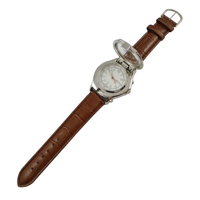 New Fashion 10x Metal Monocular Glass Magnifier Watch