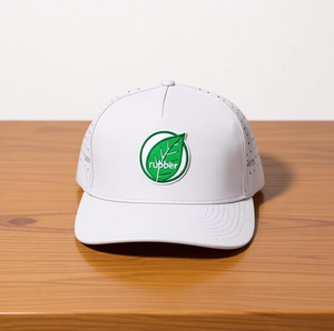 Custom Golf <b>Hat</b> Perforated Laser Cut Snapback 6 Panel 3D Embroidery Quick Drying Baseball Cap With Rope - Product Image 3