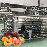 Machines à confiture de fruits un fabriquer la compote de ligne de production
