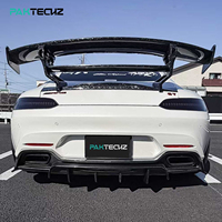 Kit carrosserie en fibre de carbone Paktechz, diffuseur arrière pour Mercedes Benz AMG GT GTS Facelift C190 2014 - 2021 Ver 1
