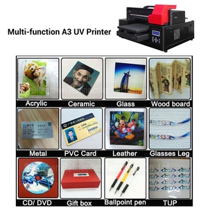Printer UV Refinecolor untuk Casing Ponsel, Akrilik, Plastik, Kayu, Logam, Printer Inkjet A3 UV Flatbed, Pencetakan 3D Embossed, Printer UV - Product Image 2