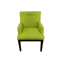 Fauteuil de salle à manger rembourré de style nordique moderne et coloré pour café, bistrot, bureau, réception, salon, cuisine, restaurant