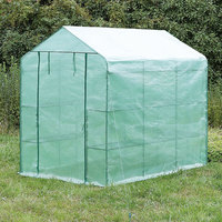 Mini serre portable pour la maison, avec couverture en film plastique durable, pour la protection des plantes du jardin, petites serres