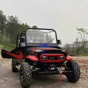 200cc-500cc <b>4x4</b> All-Terrain Off-Road Buggy New Model Mini Jeep Four Wheeler Quadricycle Steel <b>Frame</b> 500kg Load 4 Seats - Product Image 3