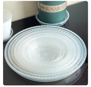 Soucoupe <span class=keywords><strong>de</strong></span> pot <span class=keywords><strong>de</strong></span> fleurs <span class=keywords><strong>de</strong></span> haute qualité, soucoupe ronde en plastique transparente - Product Image 5