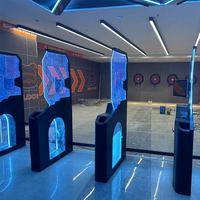 Simulador de Tiro con Arco para Adultos y Niños, Juego de Tiro con Arco Interactivo de Proyección para Interiores, Entretenimiento de Arcade