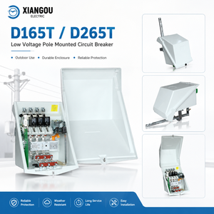 Disjoncteur de protection sur poteau pour transformateur de puissance rural, 4 pôles, 440V, 165A, 265A, modèles D165T D265T, prix usine - Product Image 1