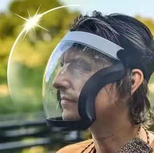 Masque de protection imperméable à l'eau très transparent anti-poussière oléophobe coupe-vent et résistant aux chocs non buée pour une utilisation en extérieur - Product Image 5