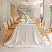 Ensemble de tables et chaises de luxe pour restaurants commerciaux, traiteurs, cafétérias, banquets de mariage - Conception OEM/ODM