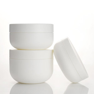 Color Customized Plastic Bowl Shape 150g 240g 300g Big Size Container Body Scrub Empty Cosmetic Packaging