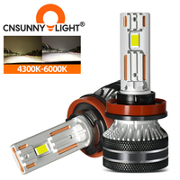Faro Led фар автоматическая система освещения 140W 50000LM turboes H7 лампа со светодиодной подсветкой Luces Faros Automotriz Canbus для автомобильных светодиодных фар