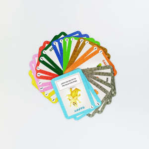 Jeu de cartes de <span class=keywords><strong>poker</strong></span> personnalisé écologique avec impression de logo, cartes flash pour enfants, jeu éducatif - Product Image 4
