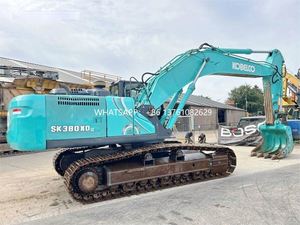Excavadoras Usadas, Excavadora de Cadenas Kobelco SK380 de 35, 33 y 40 Toneladas, Excavadora de Segunda Mano con Pintura Original Kobelco en Venta - Product Image 2