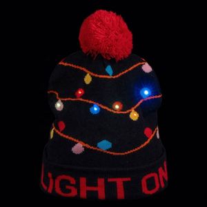 Gorros Navideños de Punto con Luces Intermitentes, Regalo Promocional - Product Image 6