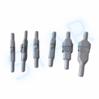 Conectores de enchufe automotriz de 2 vías con bota de goma gris Deutsch DT, con contactos de cobre y carcasa de nailon, con dos tipos de conectores, 1, 2, 1, 2, 2, 1, 2, 2, 2, 2, 2, DT