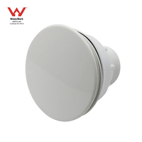 Nouveau Style ABS Corps Principal Avec 115mm Couvercle Blanc Vertical Salle De Bains Douche Égouttoir En Plastique Plateau De Douche Drain