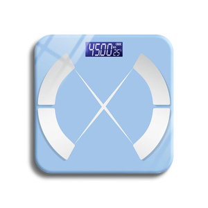 Balance électronique numérique Veidt 26*26cm pour salle de bain, mesure du poids corporel et de la graisse, avec application VT-2016B, vente en gros - Product Image 4