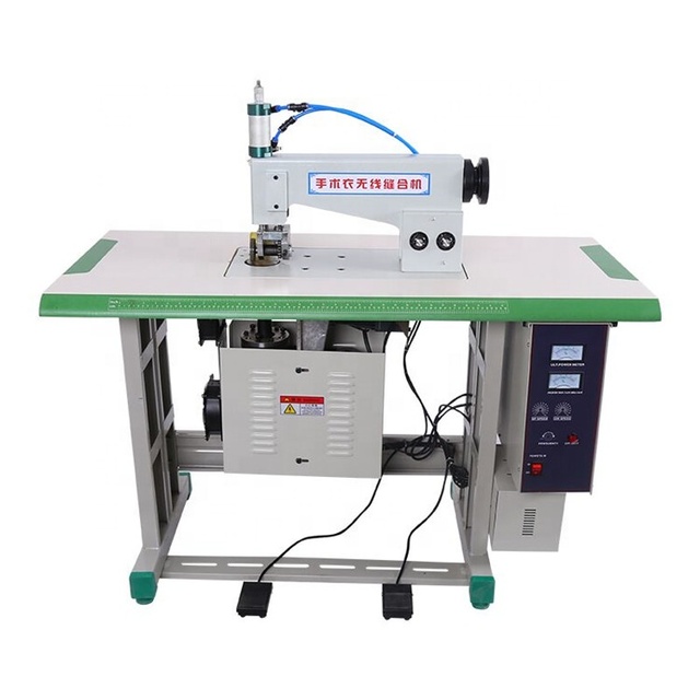High Efficiency and Low Welding Head Temperature Electronic Embroidery and Sewing Machine Ultrasonic Lace Sewing Machine