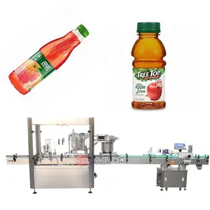 YB-YG4 Mesin Pengisi Minuman Energi Soda Cola Karbonasi Lini Produksi Minuman Lembut Botol Kaca/Hewan Peliharaan
