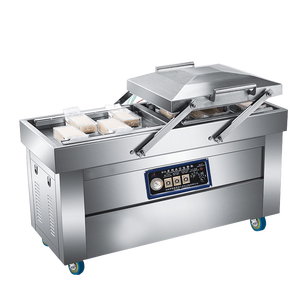 Confezionatrice sottovuoto a doppia camera per la lavorazione efficiente di frutta pane ortaggi prodotti a base di cereali linee di trasformazione alimentare - Product Image 1