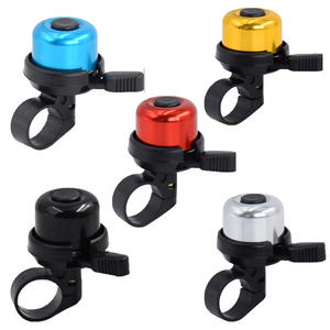 Campana de Bicicleta de Aluminio con Sonido Fuerte, en Amarillo, Rojo, Azul, Negro y Plateado, Accesorio para Ciclismo de Montaña - Product Image 1