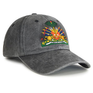 Casquette de baseball vintage non structurée en coton lavé 100 % personnalisée avec logo brodé, 6 panneaux, pour homme, vente en gros - Product Image 2