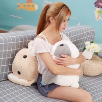 Peluche de lapin à grandes oreilles de 40cm pour bébé et enfant, jouets doux pour dormir, cadeaux d'anniversaire, 1 pièce