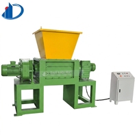 Broyeur industriel de tissus pour le recyclage des vêtements usagés, des textiles et des tissus, broyeur textile à double arbre robuste