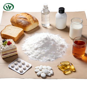 Gamma Ciclodextrina <span class=keywords><strong>GCD</strong></span> para Curcumina, CoQ10, Luteína, Astaxantina, Formulaciones en Polvo Solubles en Agua, Mejora la Biodisponibilidad - Product Image 6