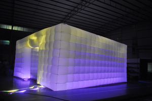 Led ánh sáng <span class=keywords><strong>Inflatable</strong></span> lều với không khí Mat <span class=keywords><strong>Inflatable</strong></span> Cube lều cho quảng cáo - Product Image 6