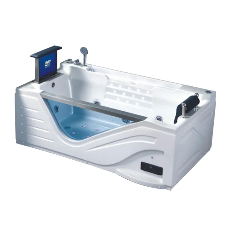 factory supply fiberglass waterproof modern bathtub for dubai / vasche idromassaggio