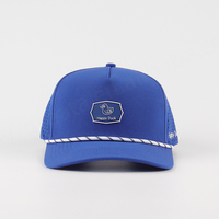 Casquette de sport ultra-légère en gros avec visière incurvée, patch en caoutchouc personnalisé, logo brodé, motif léopard/argyle/à pois, respirante et imperméable
