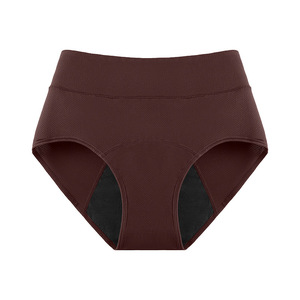 Ropa Interior Menstrual de Cintura Alta para Mujer, a Prueba de Fugas, Transpirable y Absorbente, para Uso Diario, Posparto y Menstruación - Product Image 1