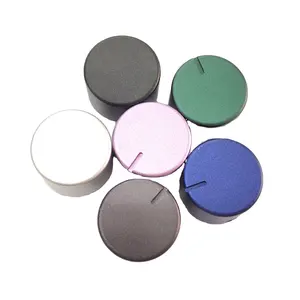 High Quality Custom Aluminum Power Switch Knob CNC Machining Parts Drilling Wire EDM Broaching Turned Drilled-Quality CNC