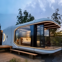 Chine pas cher 20 40 pieds luxe écologique préfabriqué expédition minuscules maisons modulaires maison en conteneur extensible 3 Br 2 Bath 2 histoire 5