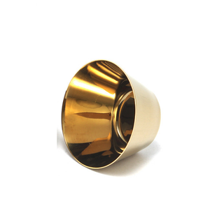 DFL24 Tazón Redondo de Acero Inoxidable 304 de Grado Alimenticio de Alta Calidad, Tazón Dorado para Smoothies y Hielo Raspado - Product Image 5