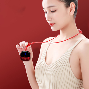 Nouvel arrivage 2023 OEM ODM MINI collier Portable chauffant électrique pliable pendentif Mini suspendu masseur de cou - Product Image 4