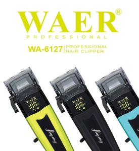Tagliacapelli Elettrico Professionale WAER con Batteria Ricaricabile USB, Tre Opzioni di Colore per Uso in Barbiere, con Supporto per il Trasporto - Product Image 4