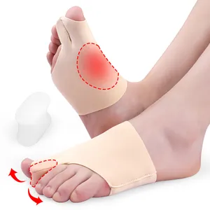 Toe Separator Wool Cushion Little Toe Spacer Bunion Corrector Bunion Relief  Protector for Overlapping Toe Beige
