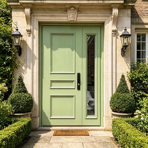 Puerta Principal de Alta Gama para Viviendas de Lujo, Puerta de Entrada Exterior Personalizada con Vidrio Templado, Puerta Principal Impermeable para Villas de Lujo - Product Image 2