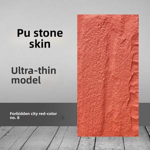 Revêtement mural extérieur en pierre artificielle PU, imperméable, ultra-fin, léger, imitation pierre culturelle, vente directe du fabricant - Product Image 5