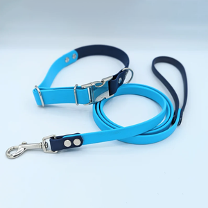 Fabricante al por mayor Color Choque Collar ajustable para mascotas con impermeable y práctico Collar de perro de PVC Correa para mascotas - Product Image 3