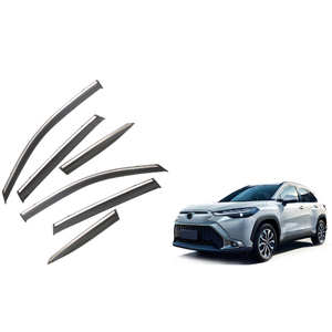 Déflecteurs de fenêtre latérale pare-pluie pour Toyota LC200 2008-2019 accessoires auto - Product Image 1