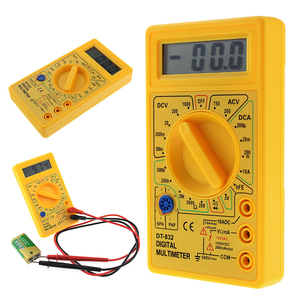 DT832 เครื่องวัดโวลต์มิเตอร์แอมป์มิเตอร์โอห์มแบบมืออาชีพ LCD รุ่นใหม่ - Product Image 4