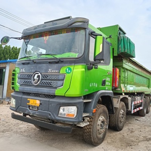 Camión Volquete Usado <span class=keywords><strong>de</strong></span> Alta Calidad 8x4, Weichai 430HP, 12 Velocidades Manuales, 31 Toneladas <span class=keywords><strong>de</strong></span> Peso Total, Altura <span class=keywords><strong>de</strong></span> la Plataforma <span class=keywords><strong>de</strong></span> 1.5m, Camión Volquete <span class=keywords><strong>para</strong></span> Trabajo Pesado - Product Image 1