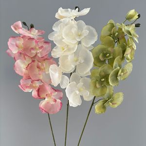 Nueva Llegada, Flor de Orquídea Artificial de Terciopelo de Alta Calidad para Decoración del Hogar y Hoteles - Product Image 1